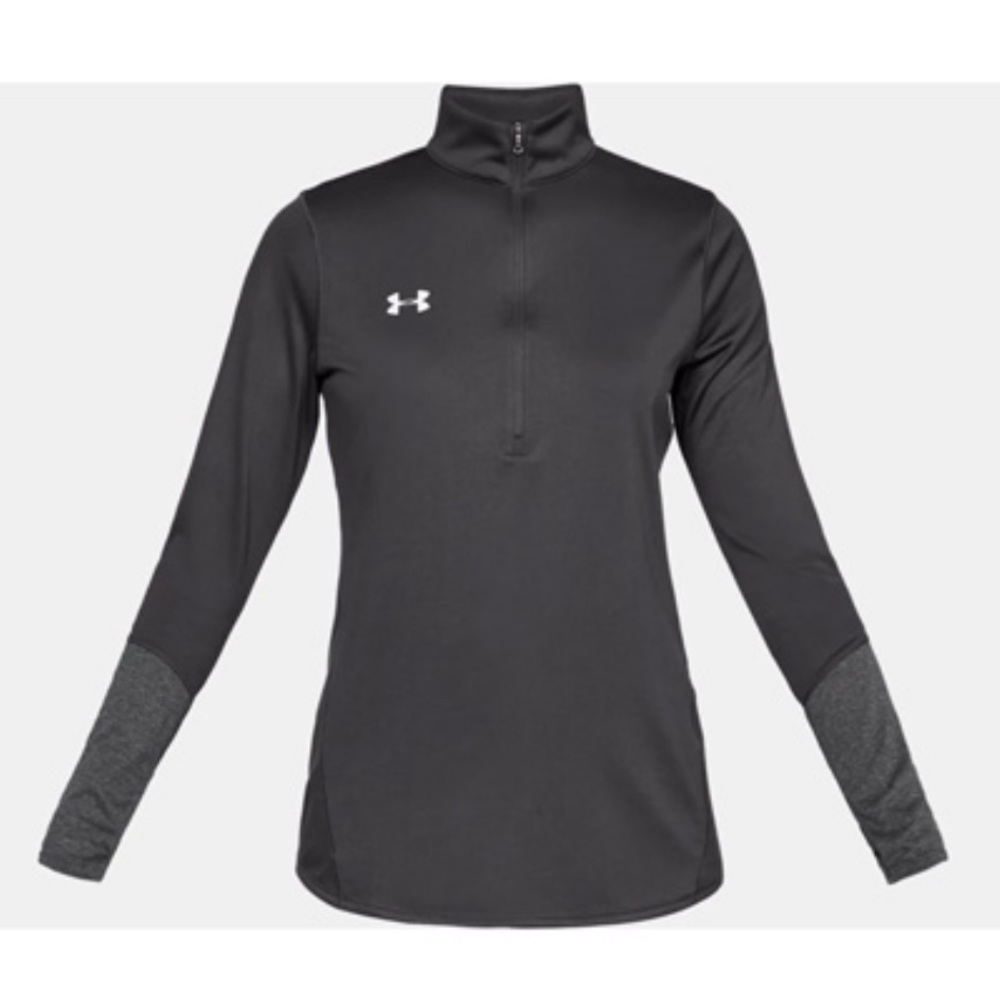 New With Tags Under Armour Women’s Half-Zip Small Gray Pullover